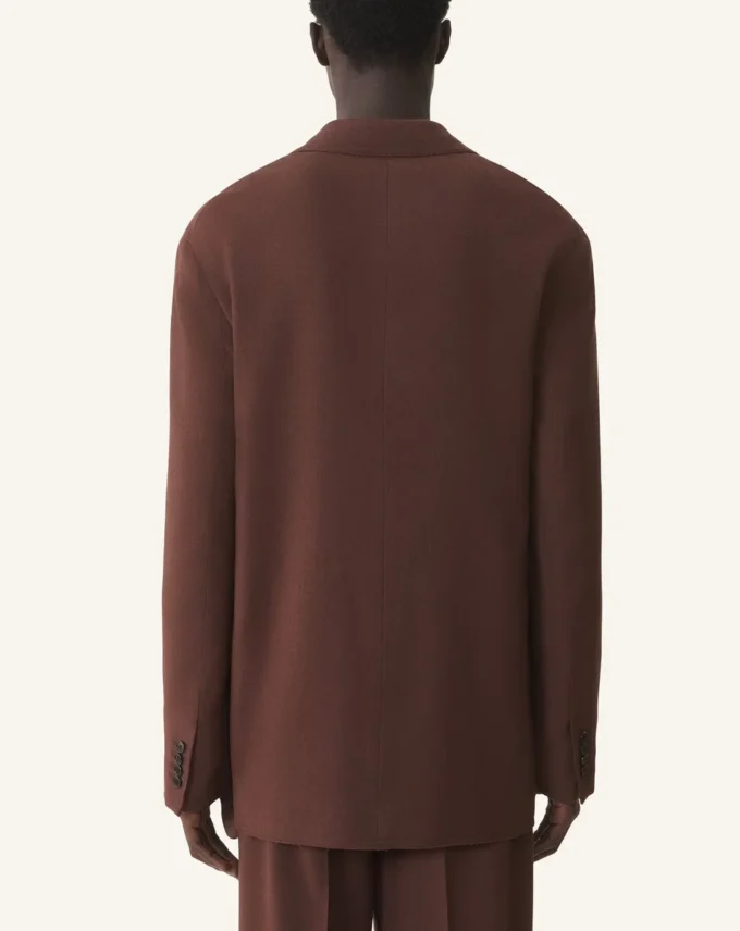 Chaqueta oversize de franela Chaqueta oversize de franela