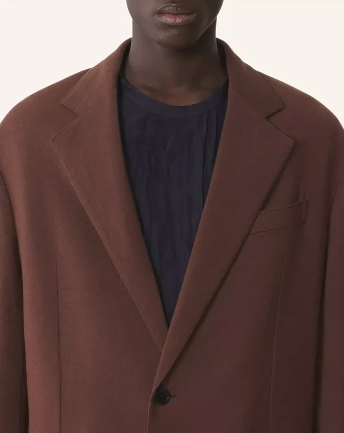 Chaqueta oversize de franela Chaqueta oversize de franela