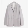 Chaqueta recta de algodón Chaqueta recta de algodón