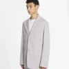Chaqueta recta de algodón Chaqueta recta de algodón