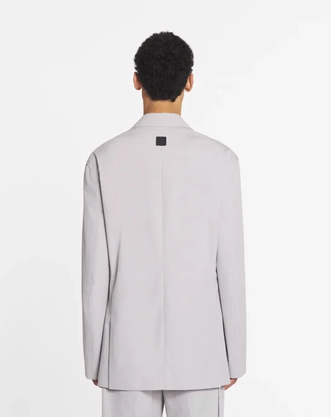 Chaqueta recta de algodón Chaqueta recta de algodón