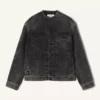 Chaqueta vaquera lavada de corte holgado Chaqueta vaquera lavada de corte holgado