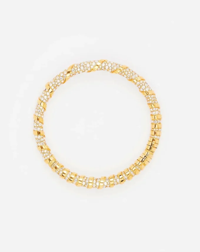 Collar gargantilla Melodie con pedrería Collar gargantilla Melodie con pedrería