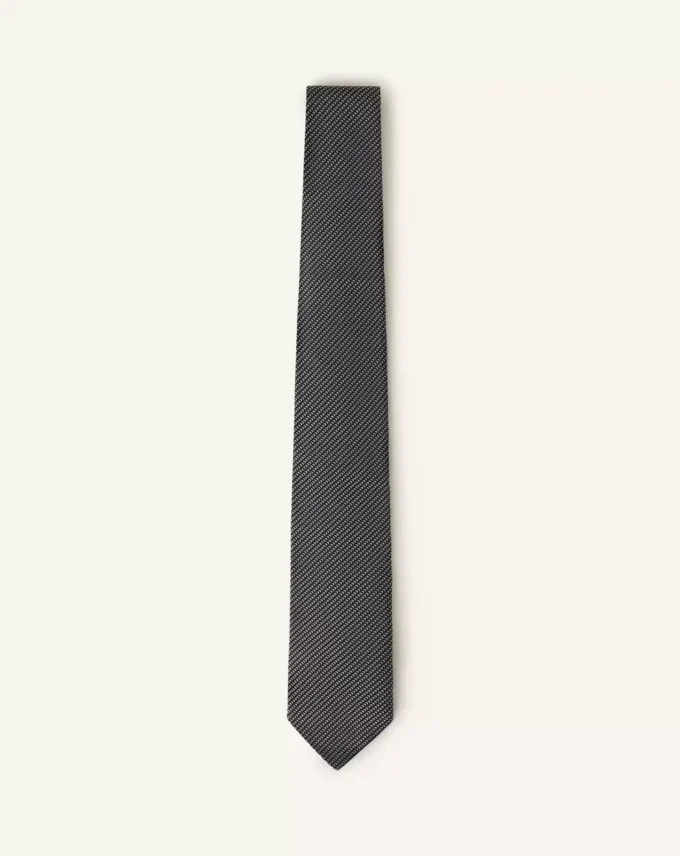 Corbata de seda Mini Chevron Corbata de seda Mini Chevron