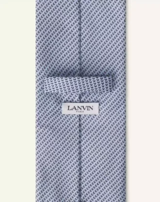 Corbata de seda Mini Chevron
