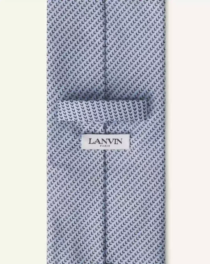 Corbata de seda Mini Chevron Corbata de seda Mini Chevron
