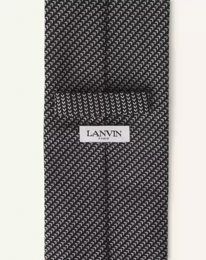 Corbata de seda Mini Chevron Corbata de seda Mini Chevron