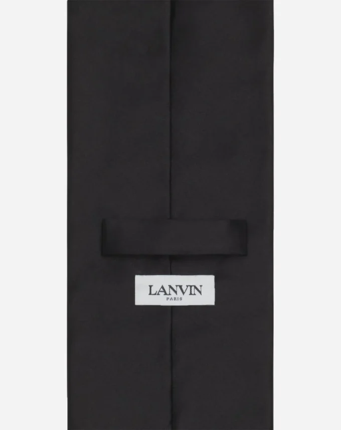 Corbata Lanvin de satén Corbata Lanvin de satén