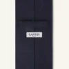 Corbata lisa de piqué de seda