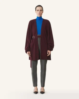 Cárdigan oversize de lana y cachemira