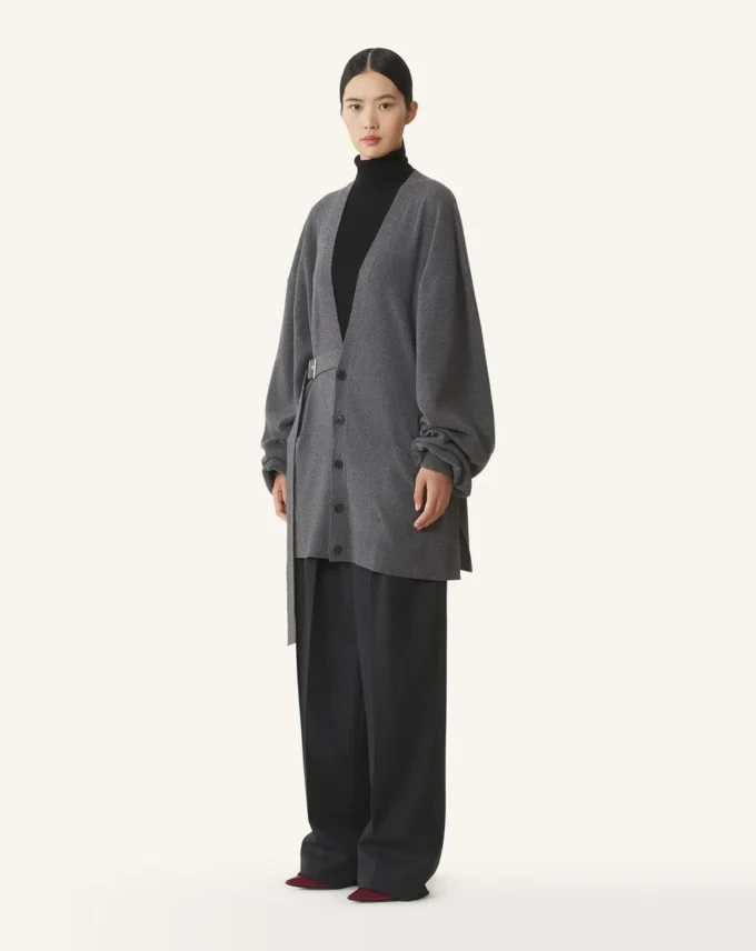 Cárdigan oversize de lana y cachemira Cárdigan oversize de lana y cachemira