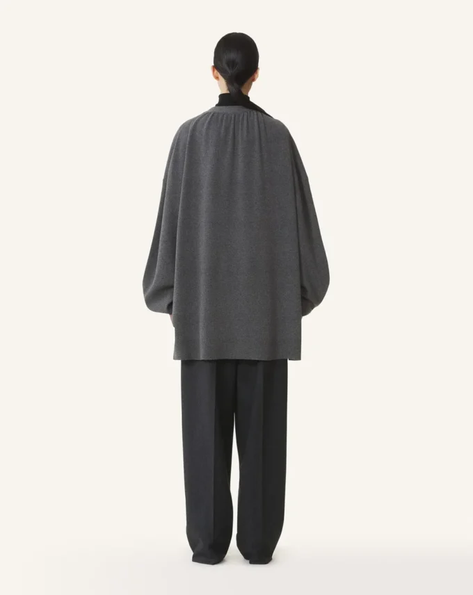 Cárdigan oversize de lana y cachemira Cárdigan oversize de lana y cachemira