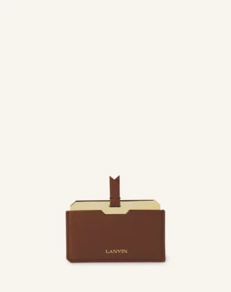 Espejo de cuero Lanvin