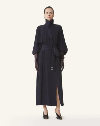 Gabardina en charmeuse