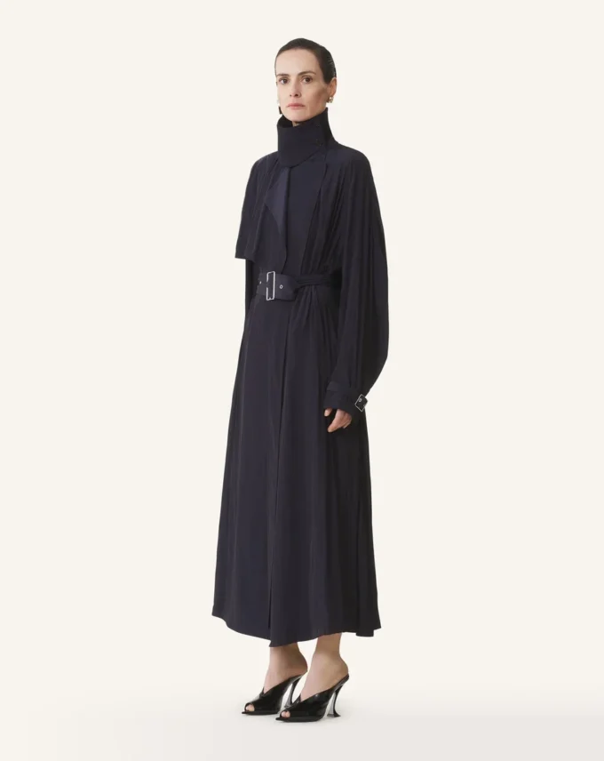 Gabardina en charmeuse Gabardina en charmeuse