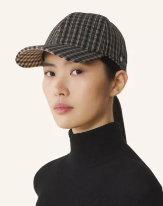 Gorra a cuadros