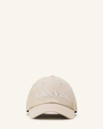 Gorra de algodón Lanvin