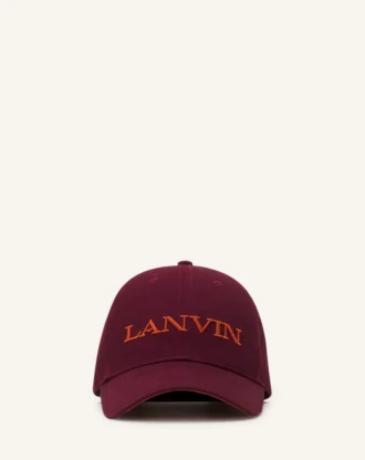 Gorra de algodón Lanvin