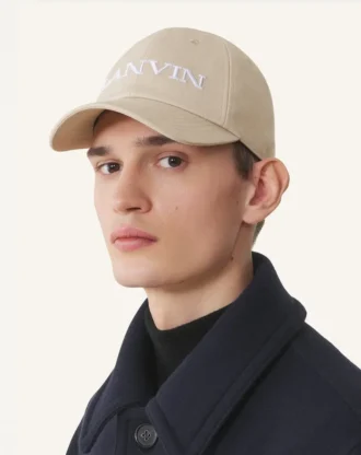 Gorra de algodón Lanvin