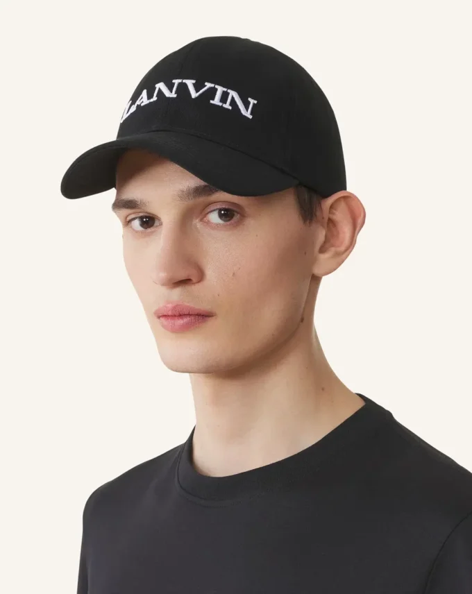 Gorra de algodón Lanvin