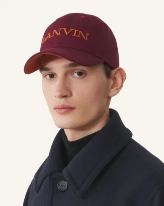 Gorra de algodón Lanvin