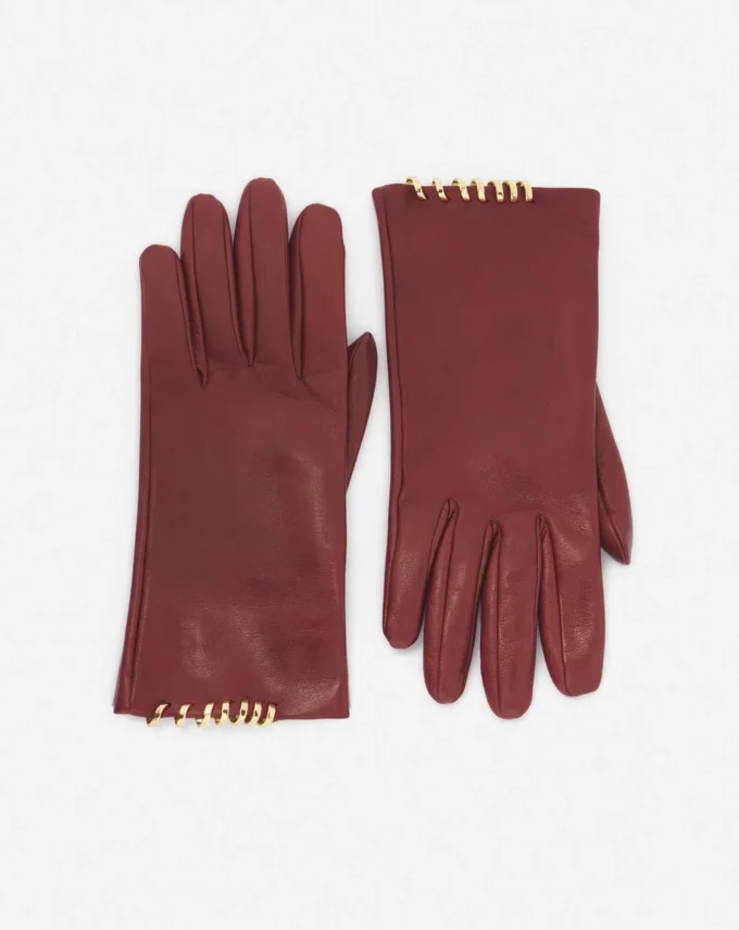 Guantes de cuero Melodie de Lanvin Guantes de cuero Melodie de Lanvin