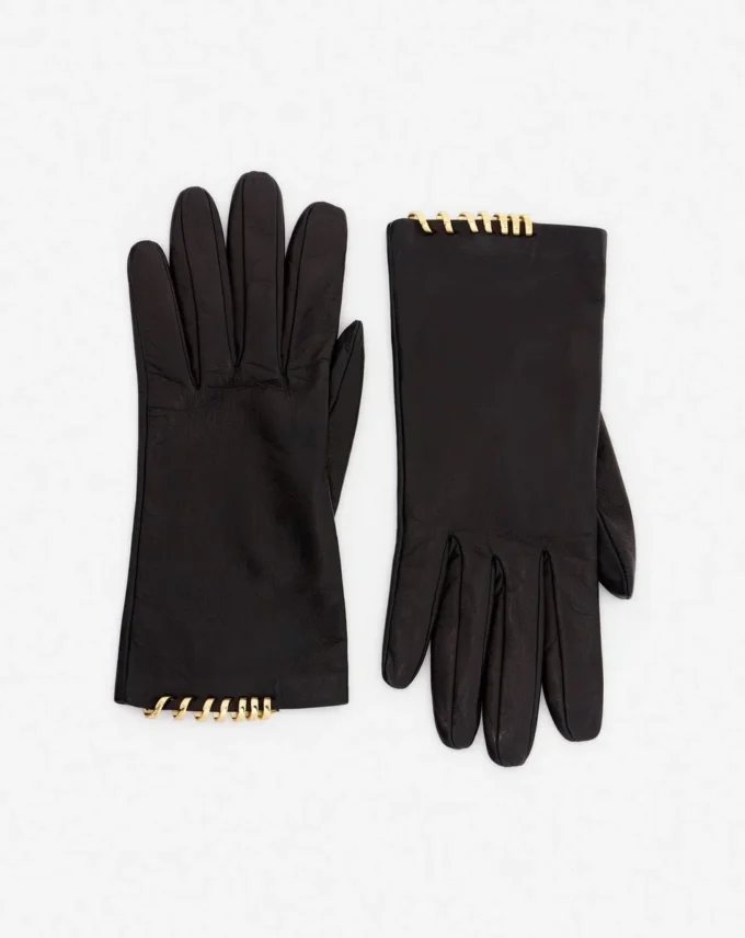 Guantes de cuero Melodie de Lanvin Guantes de cuero Melodie de Lanvin