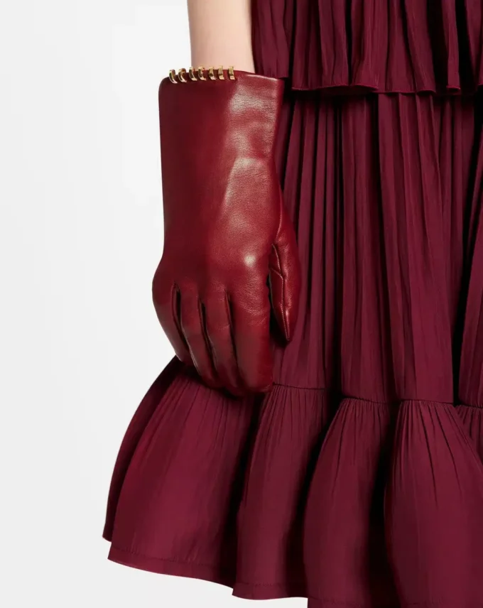 Guantes de cuero Melodie de Lanvin Guantes de cuero Melodie de Lanvin