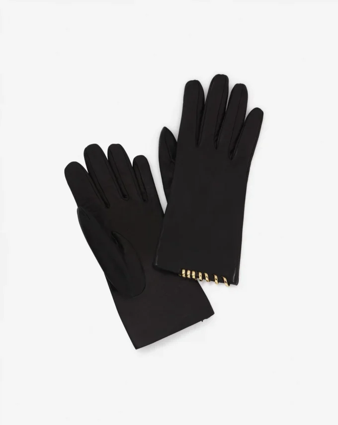 Guantes de cuero Melodie de Lanvin Guantes de cuero Melodie de Lanvin