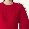 Jersey de lana acanalado Jersey de lana acanalado