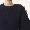 Jersey de lana acanalado Jersey de lana acanalado