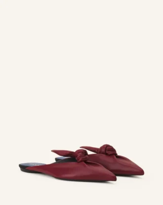 Mules con lazo de cuero Midnight Step Mules con lazo de cuero Midnight Step