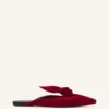 Mules con lazo de terciopelo Midnight Step Mules con lazo de terciopelo Midnight Step