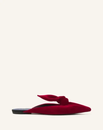 Mules con lazo de terciopelo Midnight Step Mules con lazo de terciopelo Midnight Step