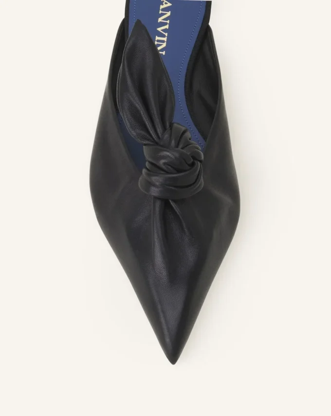 Mules con lazo de cuero Midnight Step Mules con lazo de cuero Midnight Step