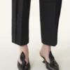 Mules de tacón con lazo Midnight Step en piel Mules de tacón con lazo Midnight Step en piel
