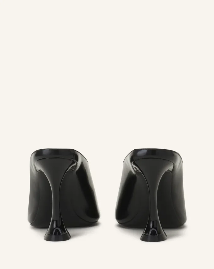 Mules Midnight Step en charol Mules Midnight Step en charol