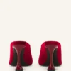 Mules Midnight Step en terciopelo Mules Midnight Step en terciopelo