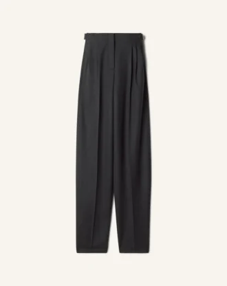 Pantalones anchos de franela