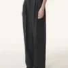 Pantalones anchos de franela Pantalones anchos de franela