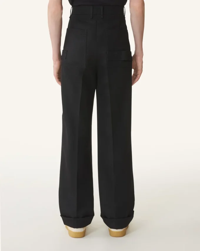 Pantalones chinos de lana ligera Pantalones chinos de lana ligera