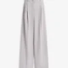 Pantalones de algodón con pinzas