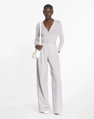 Pantalones de algodón con pinzas