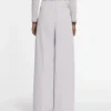 Pantalones de algodón con pinzas