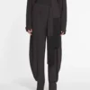 Pantalones de lana y viscosa Pantalones de lana y viscosa