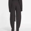 Pantalones de lana y viscosa Pantalones de lana y viscosa