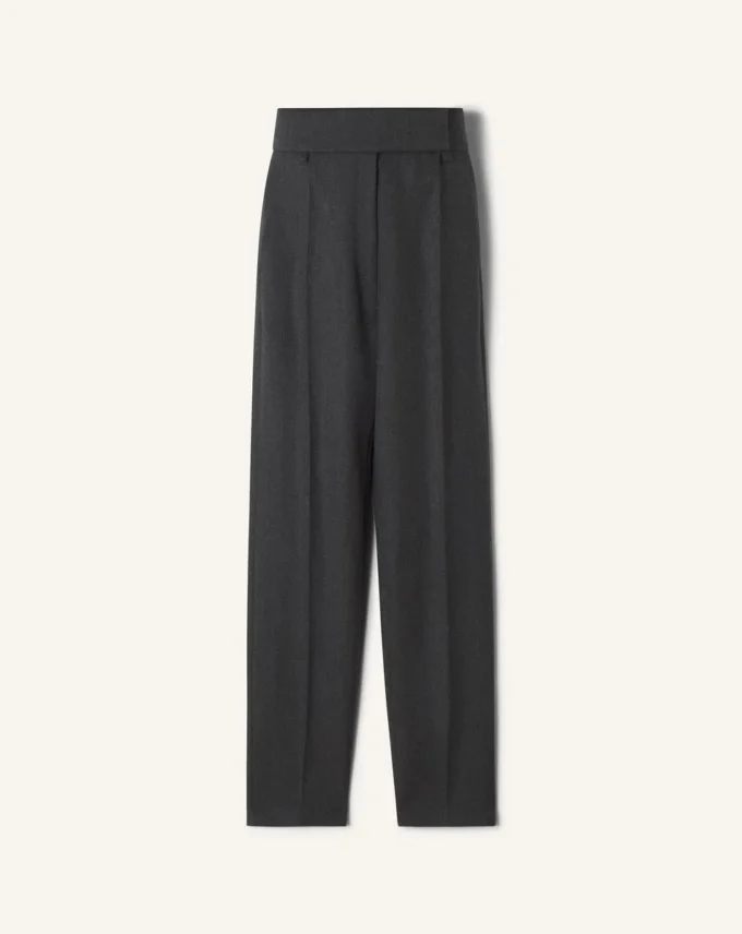 Pantalones pitillo de franela Pantalones pitillo de franela