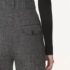 Pantalones pitillo de lana Príncipe de Gales Pantalones pitillo de lana Príncipe de Gales