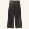 Pantalones vaqueros lavados de corte holgado Pantalones vaqueros lavados de corte holgado