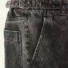 Pantalones vaqueros lavados de corte holgado Pantalones vaqueros lavados de corte holgado